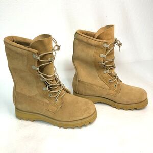Belleville ICWT Combat Boots Tan Military Tactical Goretex Leather Men Size 4.0R